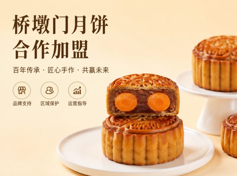 宁海县桥墩门精品果仁大月饼